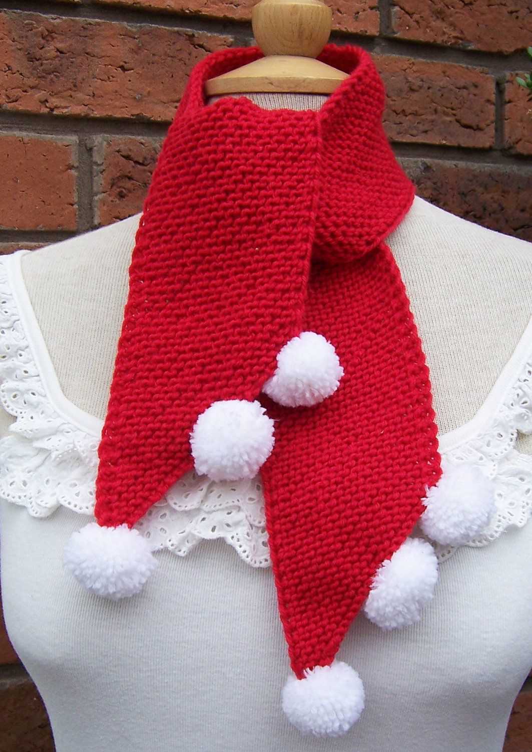 Free christmas scarf knitting patterns