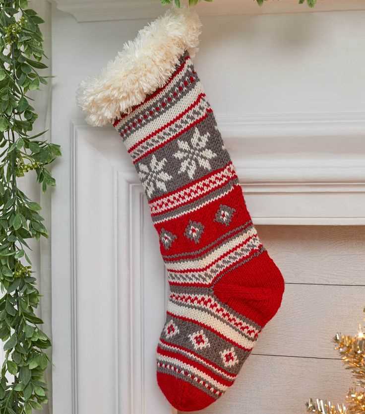 Free christmas stocking pattern knit