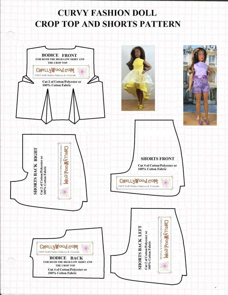 Get creative with these printable knitting patterns for Barbie dolls! Free printable knitting patterns for barbie dolls