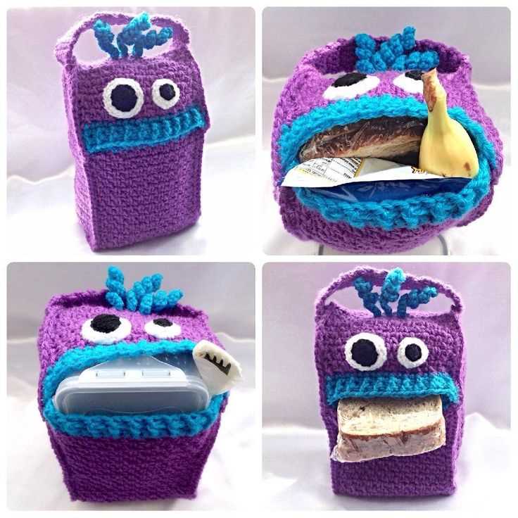 Knit lunch bag pattern