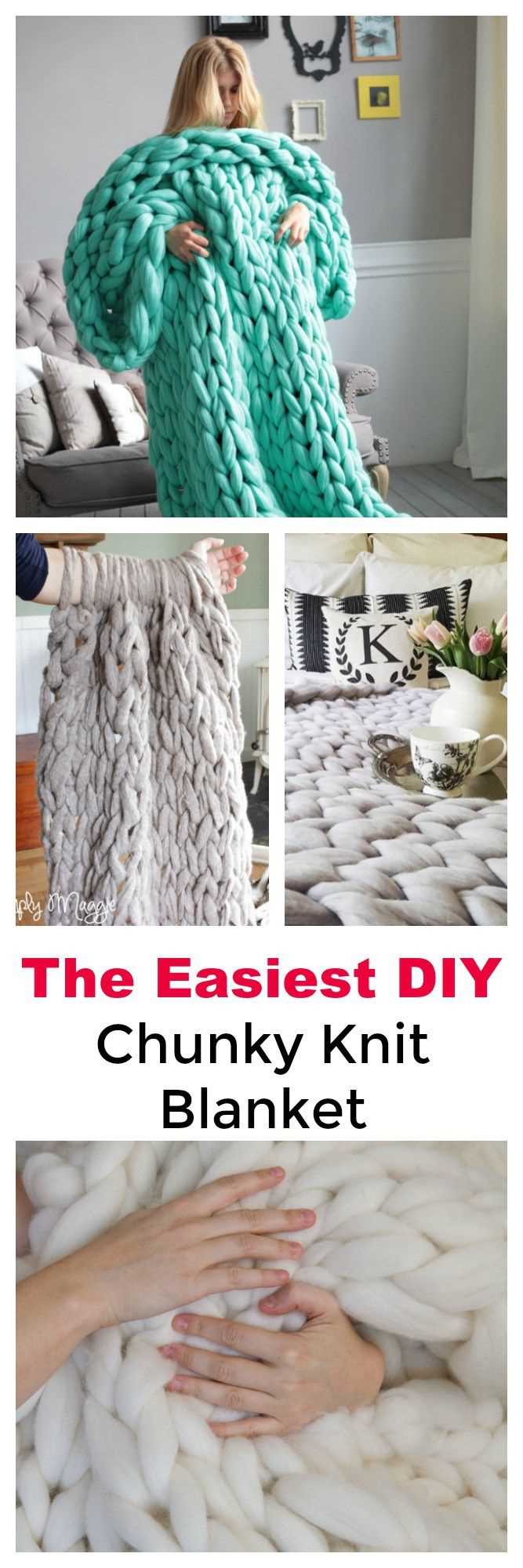 Chunky knit throw free pattern