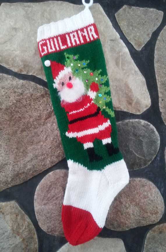 Christmas stocking knit patterns