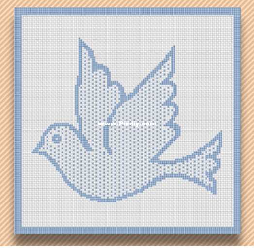 Free dove knitting pattern