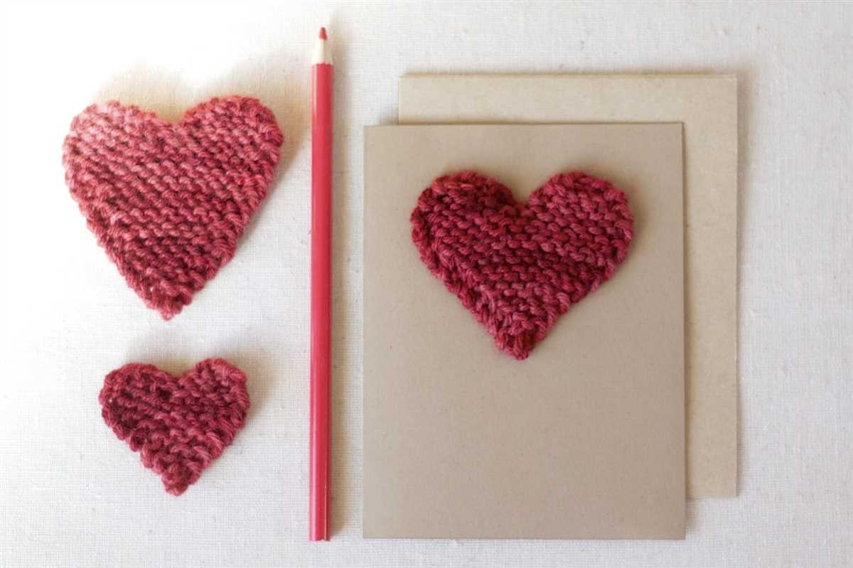 Knitted hearts free patterns