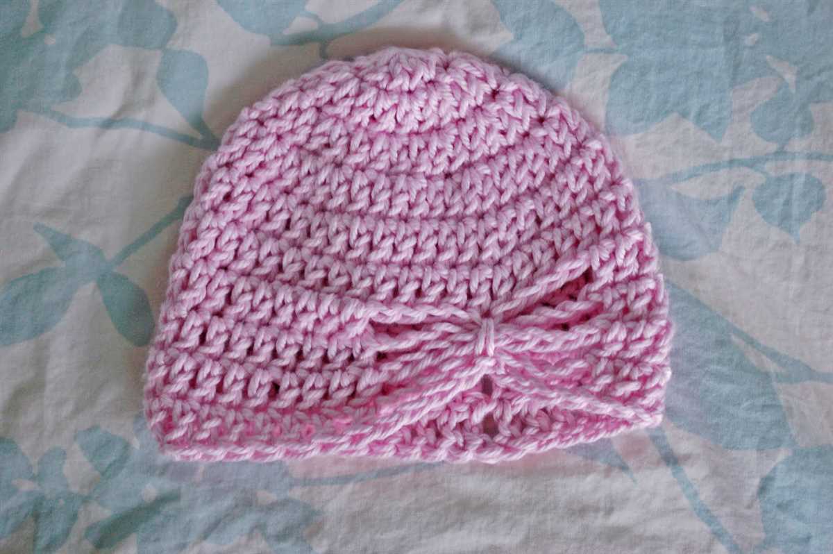 Easy knit preemie hat pattern