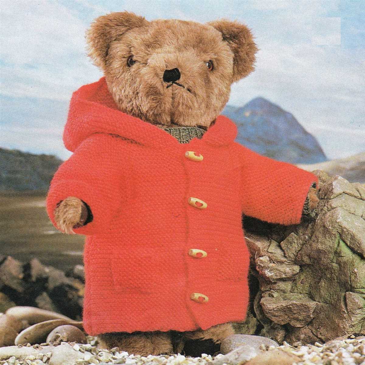 Free teddy bear knitting pattern pdf free download