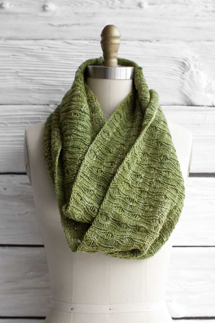 Free eternity scarf knitting pattern