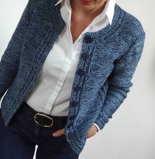 Cardigan jacket knitting pattern