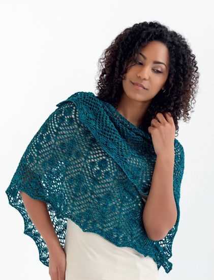 Sock yarn shawls ii 16 patterns for lace knitting