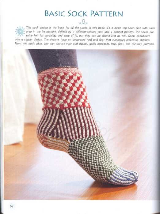 Knit sock patterns