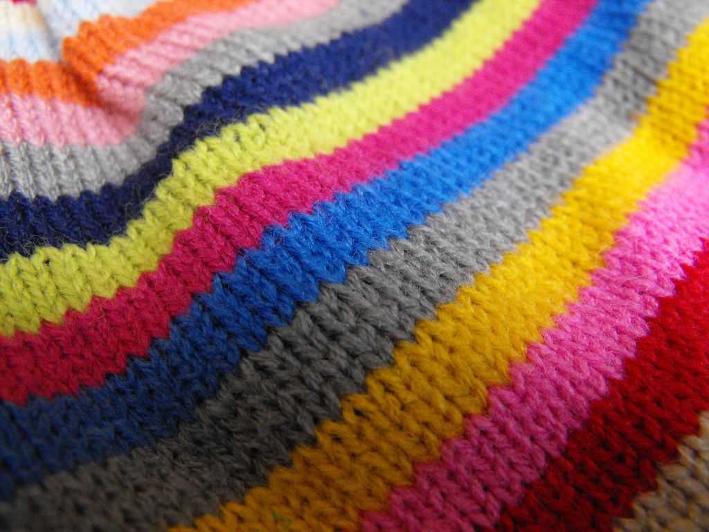 Yarn and knitting patterns