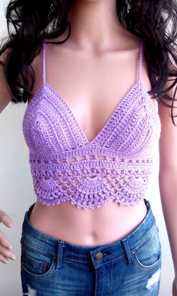 Knit corset top pattern