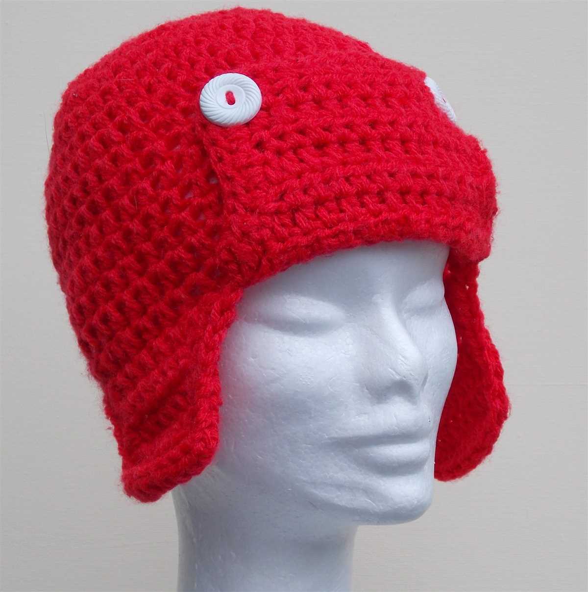Men's earflap hat knitting pattern free