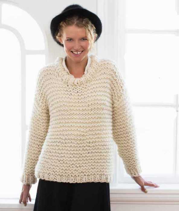 Knitting pattern vest bulky yarn