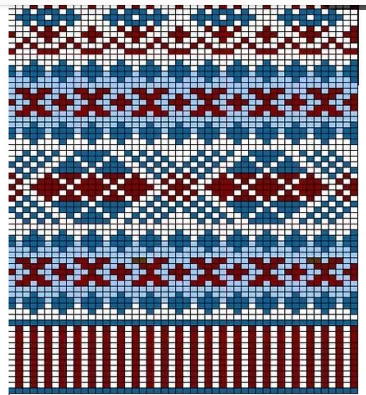 Fair isle dress knitting patterns