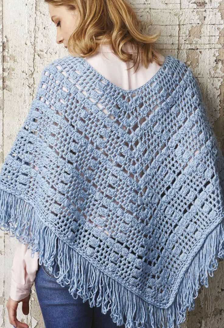 Knitting patterns poncho shawls