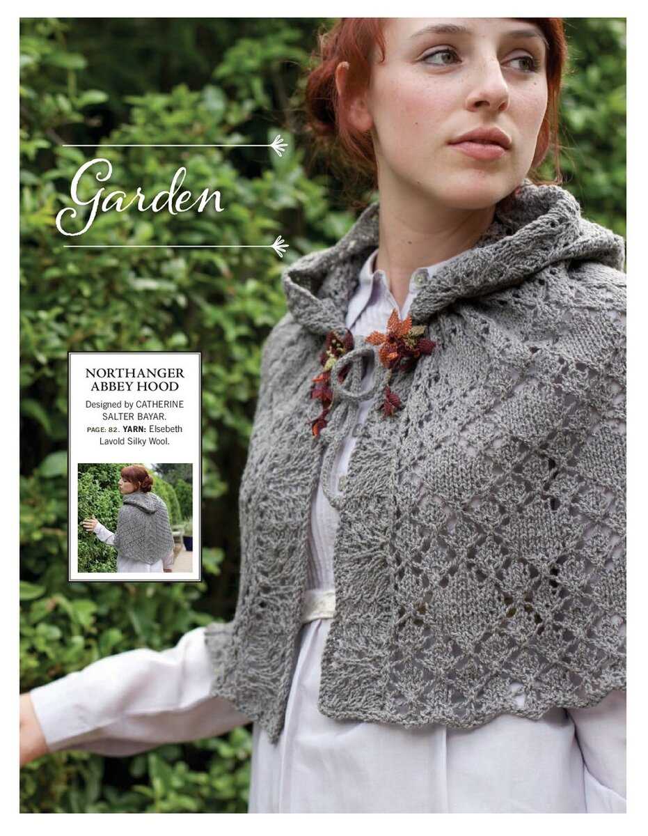 Lace cape knitting pattern