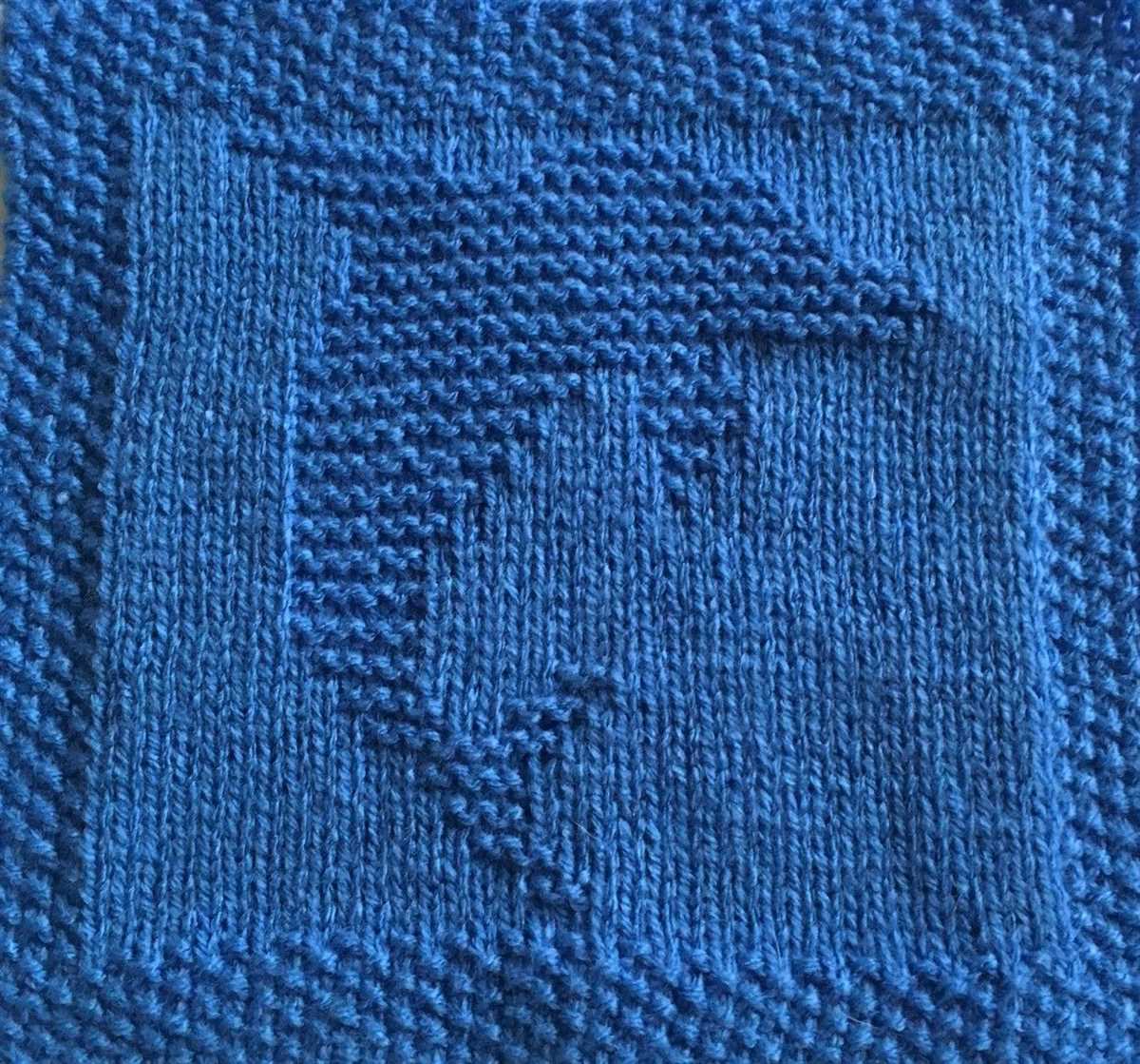 Free knit afghan pattern