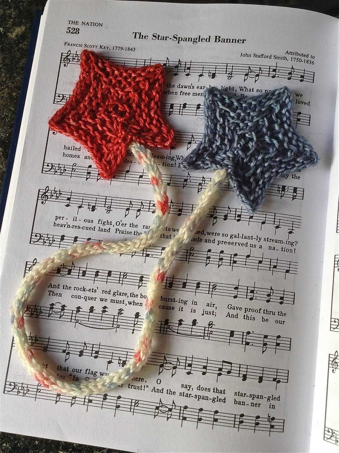 Free knit bookmark patterns