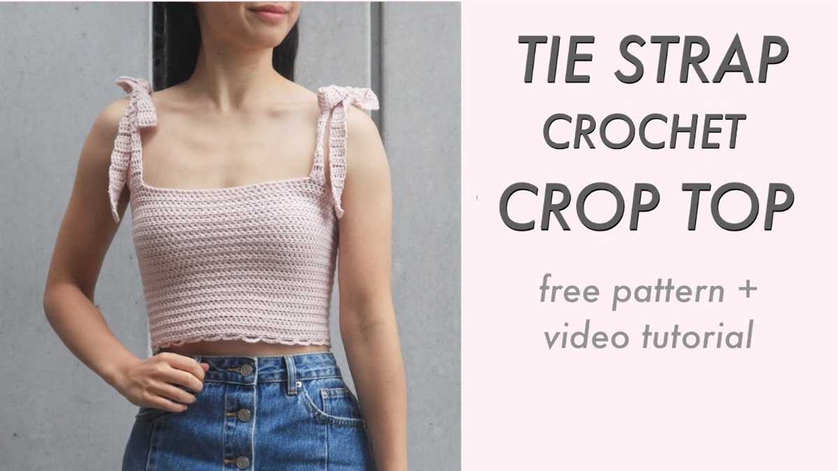 Free knit crop top pattern
