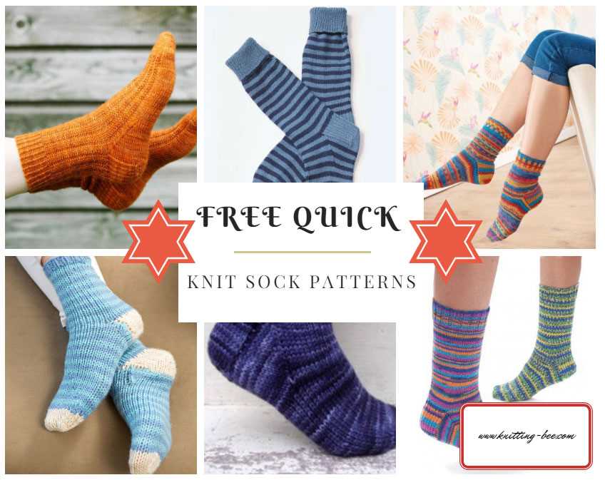 Free knit sock pattern