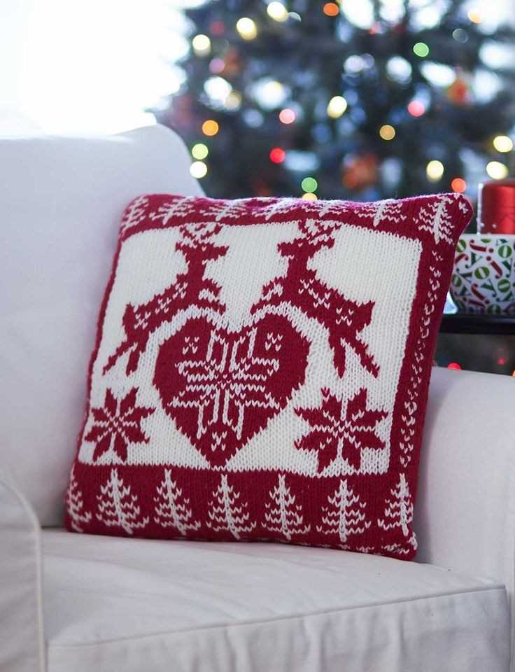 Free knitted christmas blanket patterns