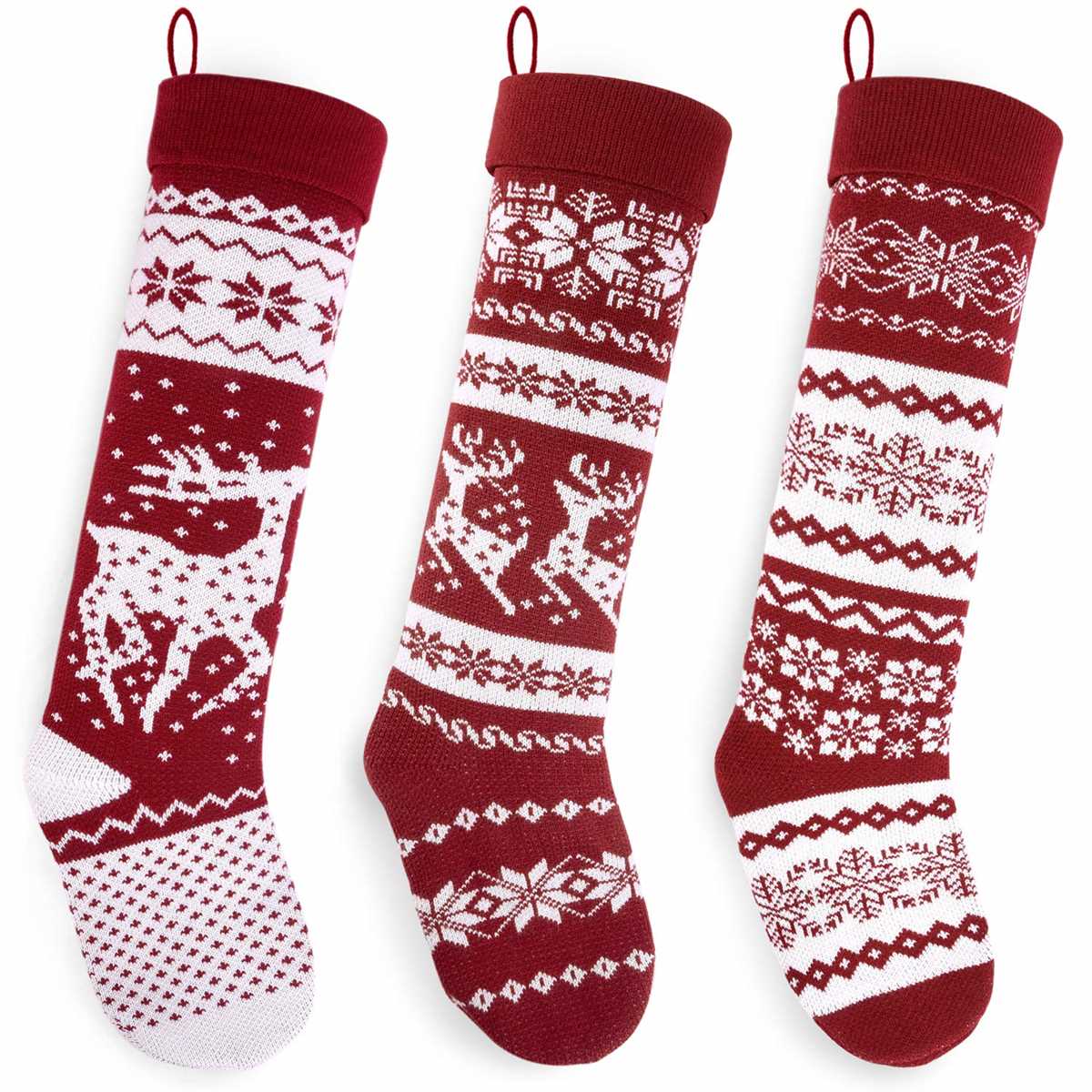 Free knitted christmas stocking patterns