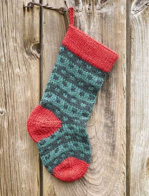 Free knitted christmas stocking patterns