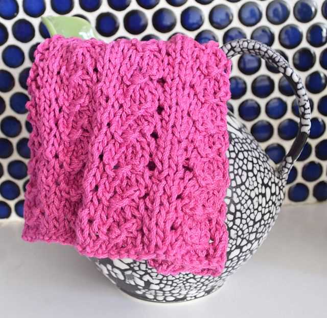Free knitted dishcloth dress patterns