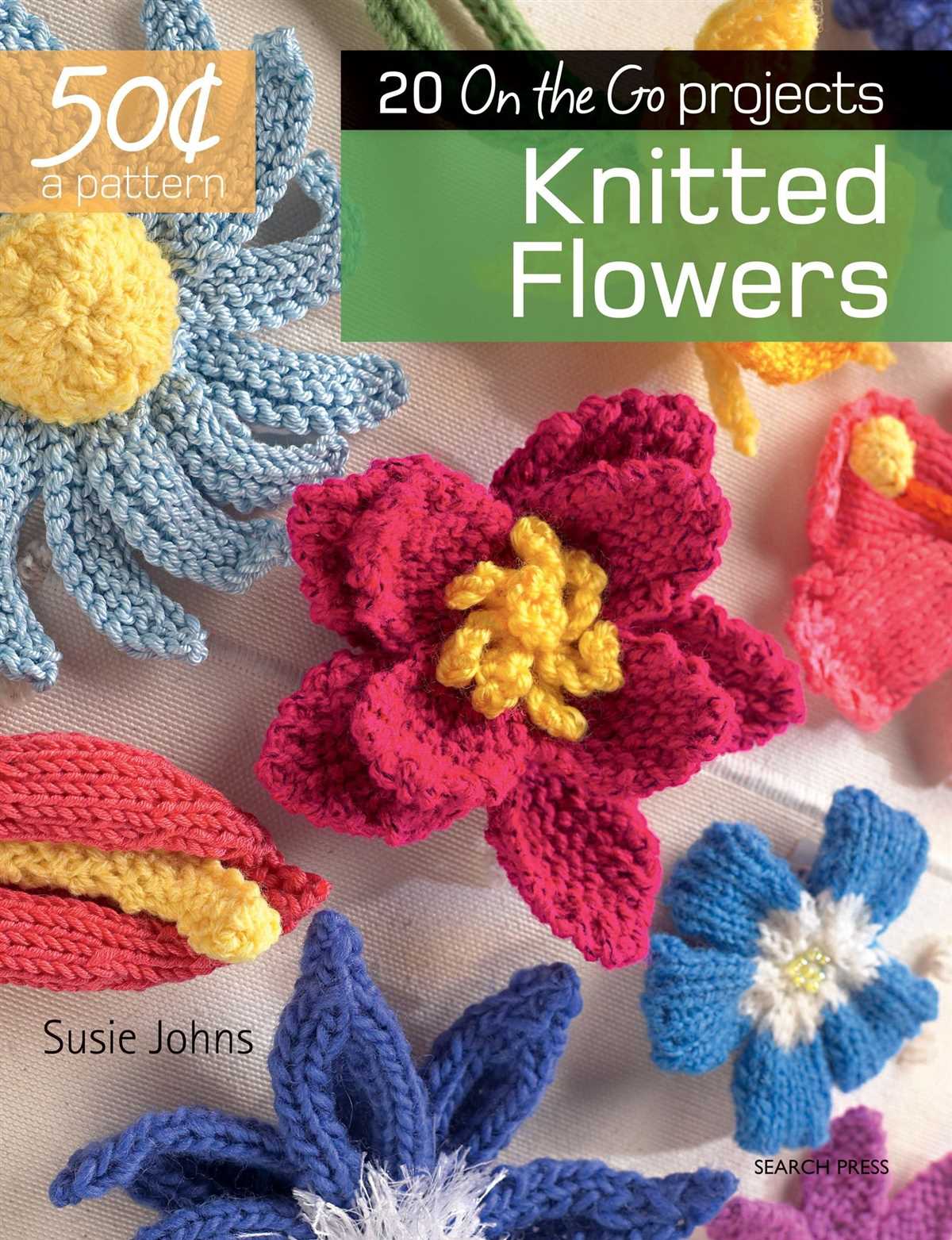 Free knitted flower patterns