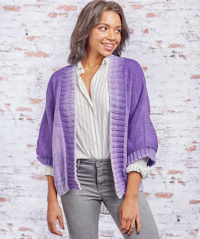 Free knitted kimono pattern