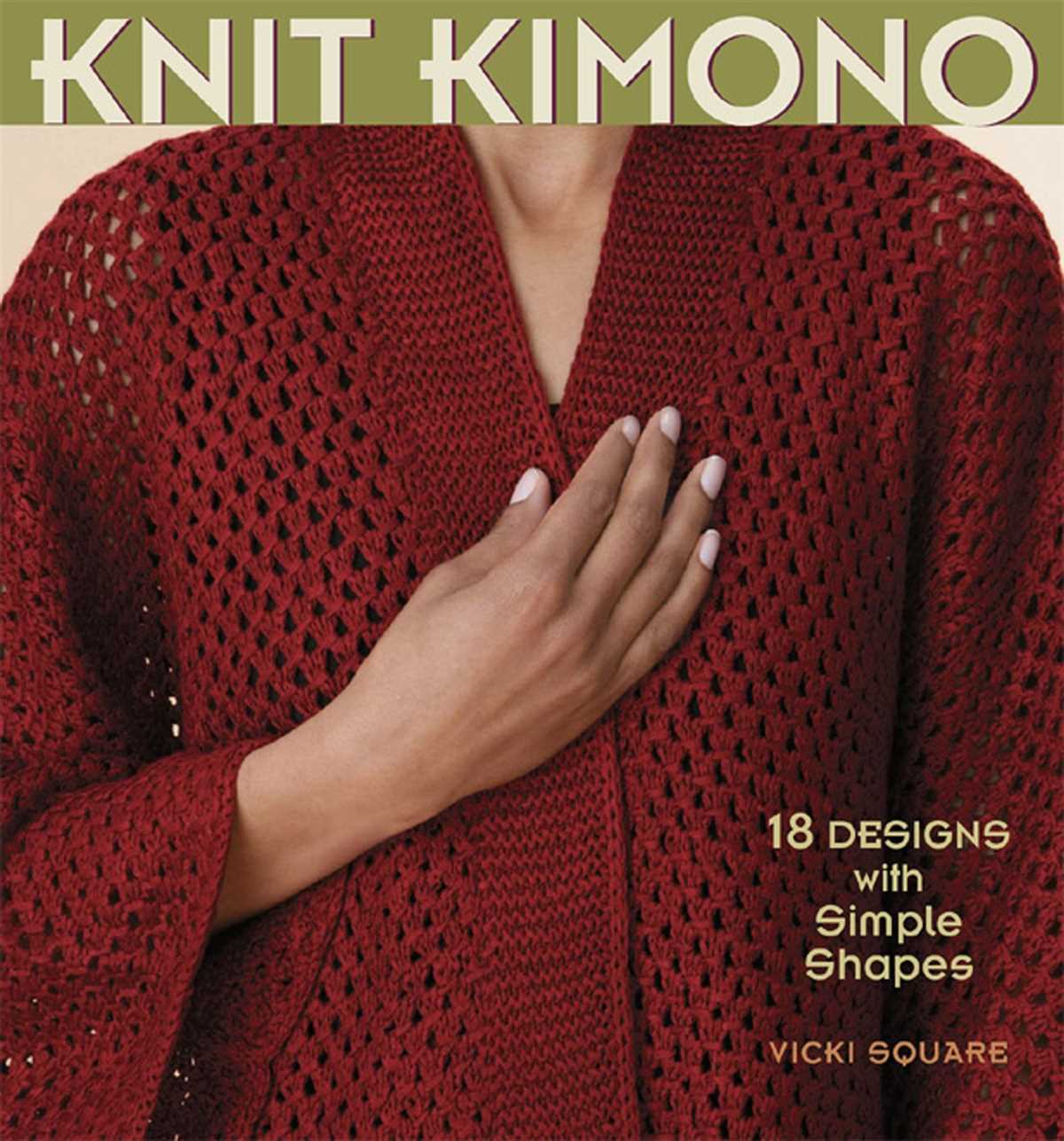 Free knitted kimono pattern