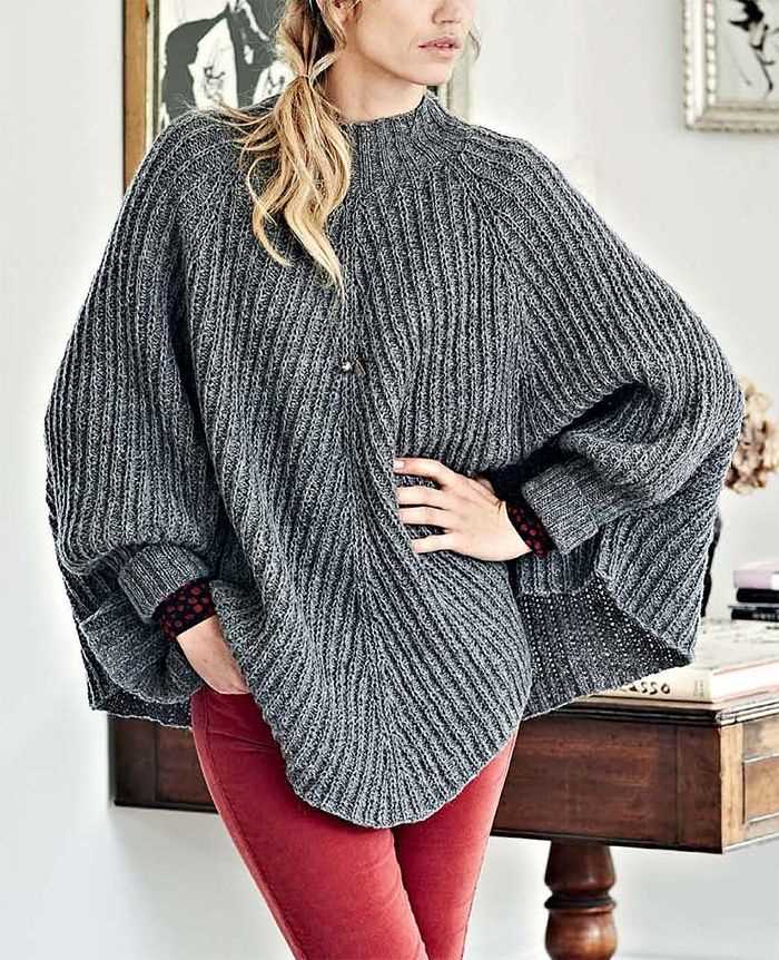 Free knitted poncho patterns for ladies