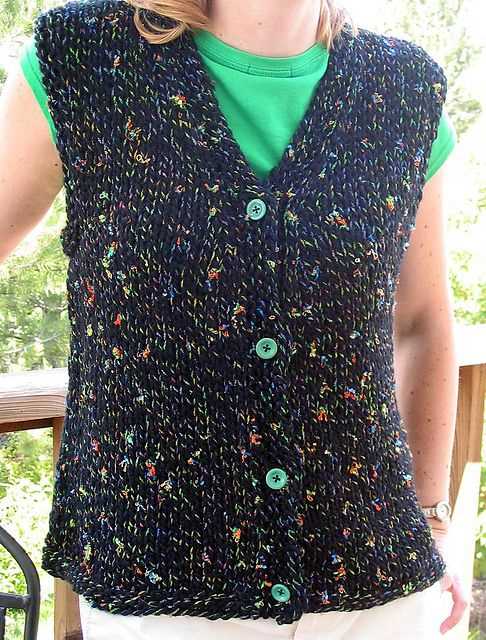 Free knitted vest patterns for women