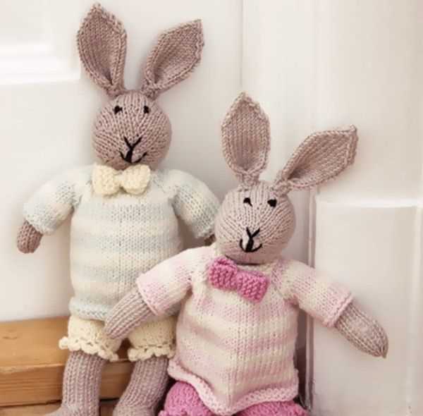 Free knitting pattern for bunny rabbit