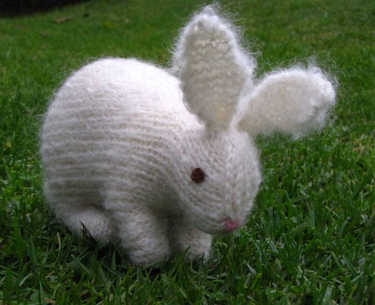 Free knitting pattern for bunny rabbit