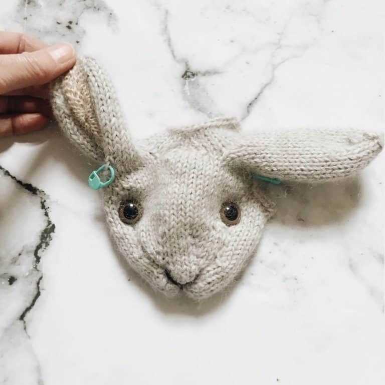 Free knitting pattern for bunny rabbit