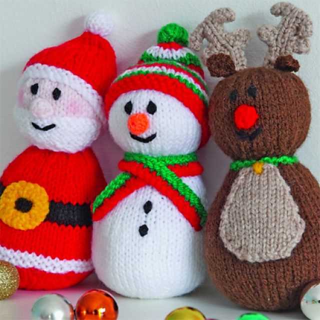 Free knitting pattern for santa bag