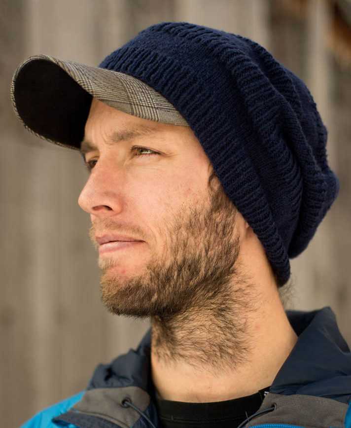 Free knitting pattern mens slouch hat