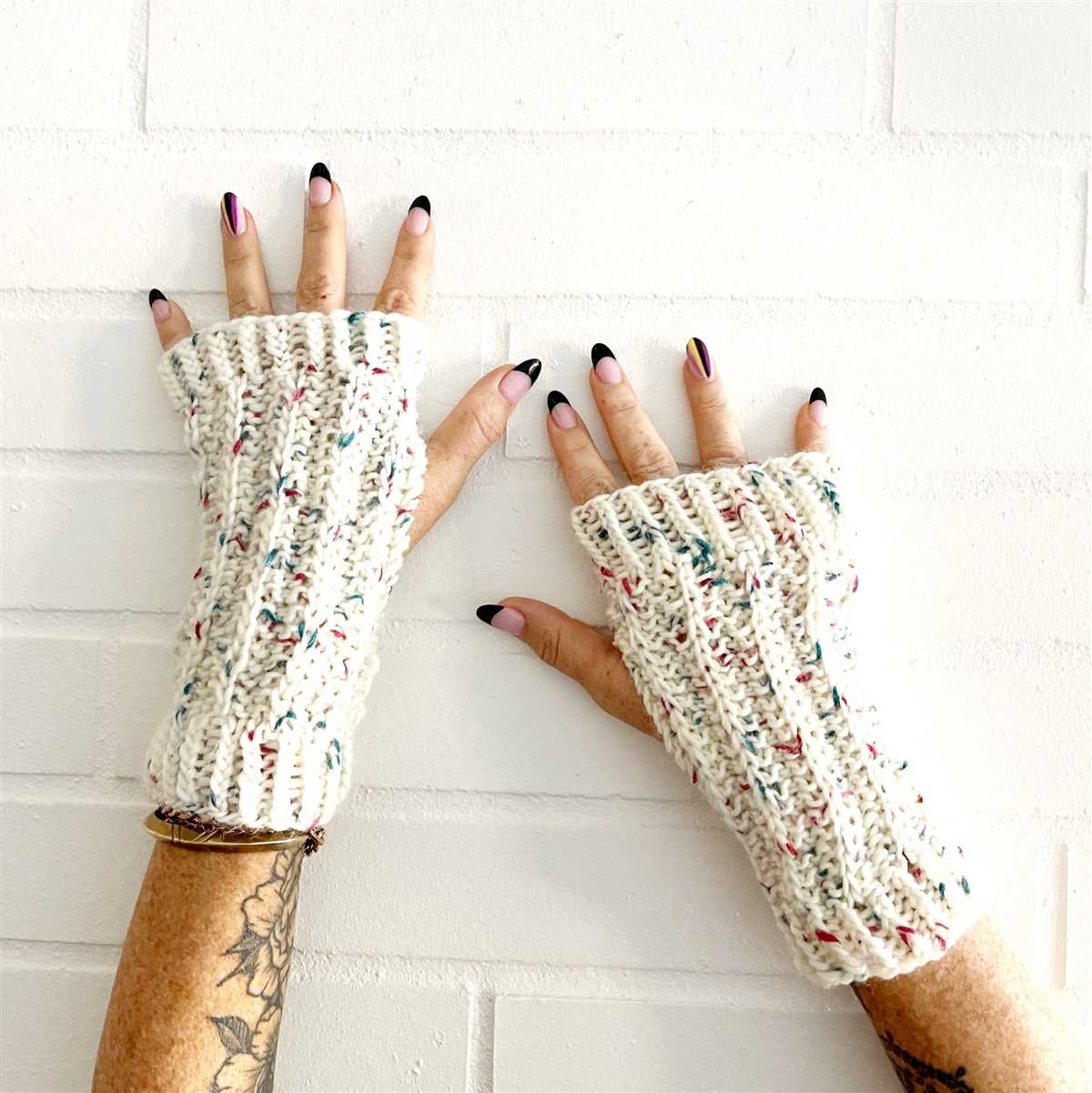 Free knitting patterns fingerless arm warmers