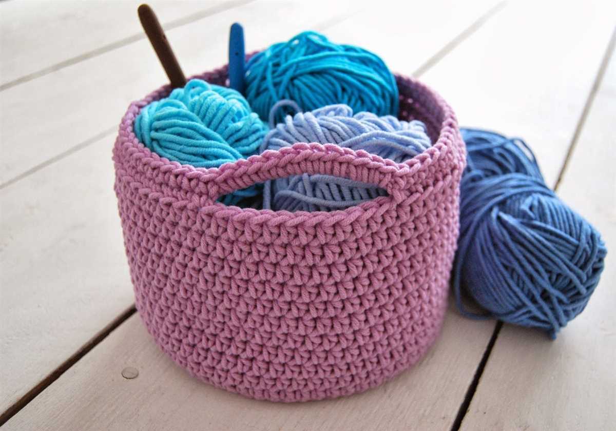 Free knitting patterns for baskets