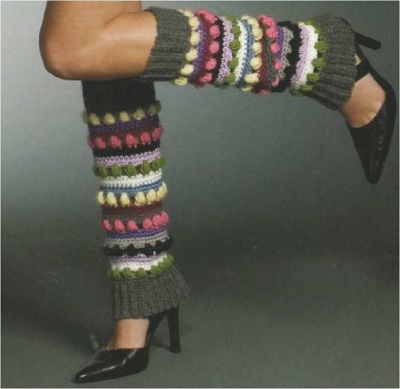 Free knitting patterns for beginners leg warmers