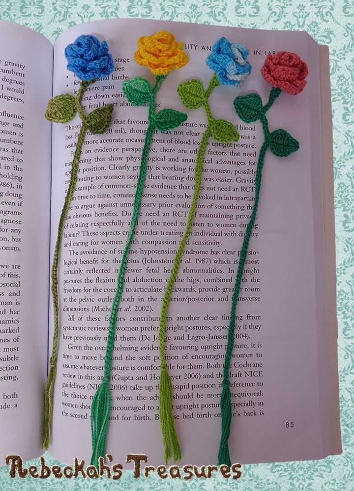 Free knitting patterns for bookmarks