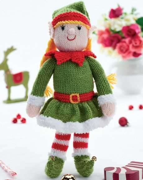 Free knitting patterns for christmas toys