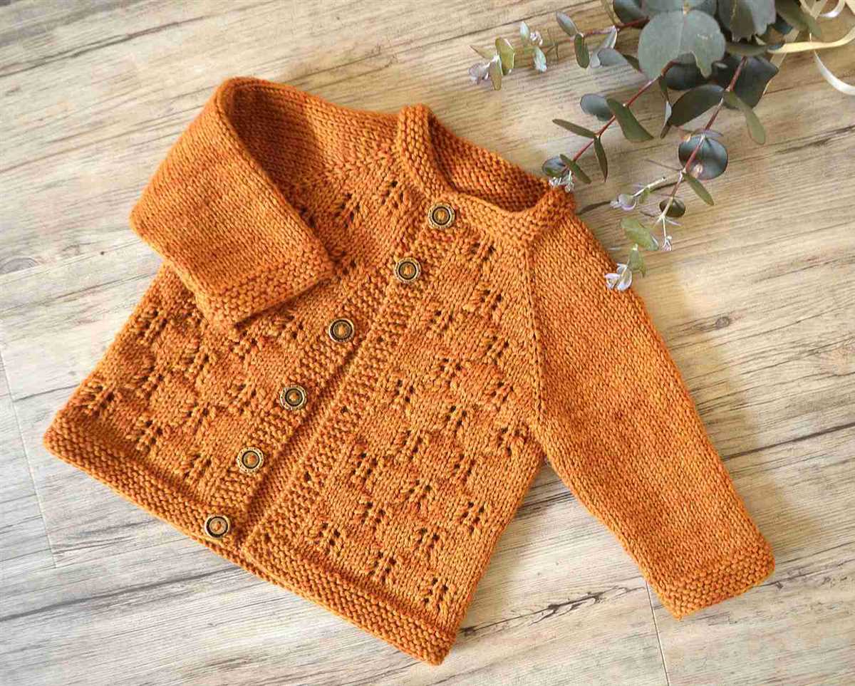 Knitted baby sweater free patterns