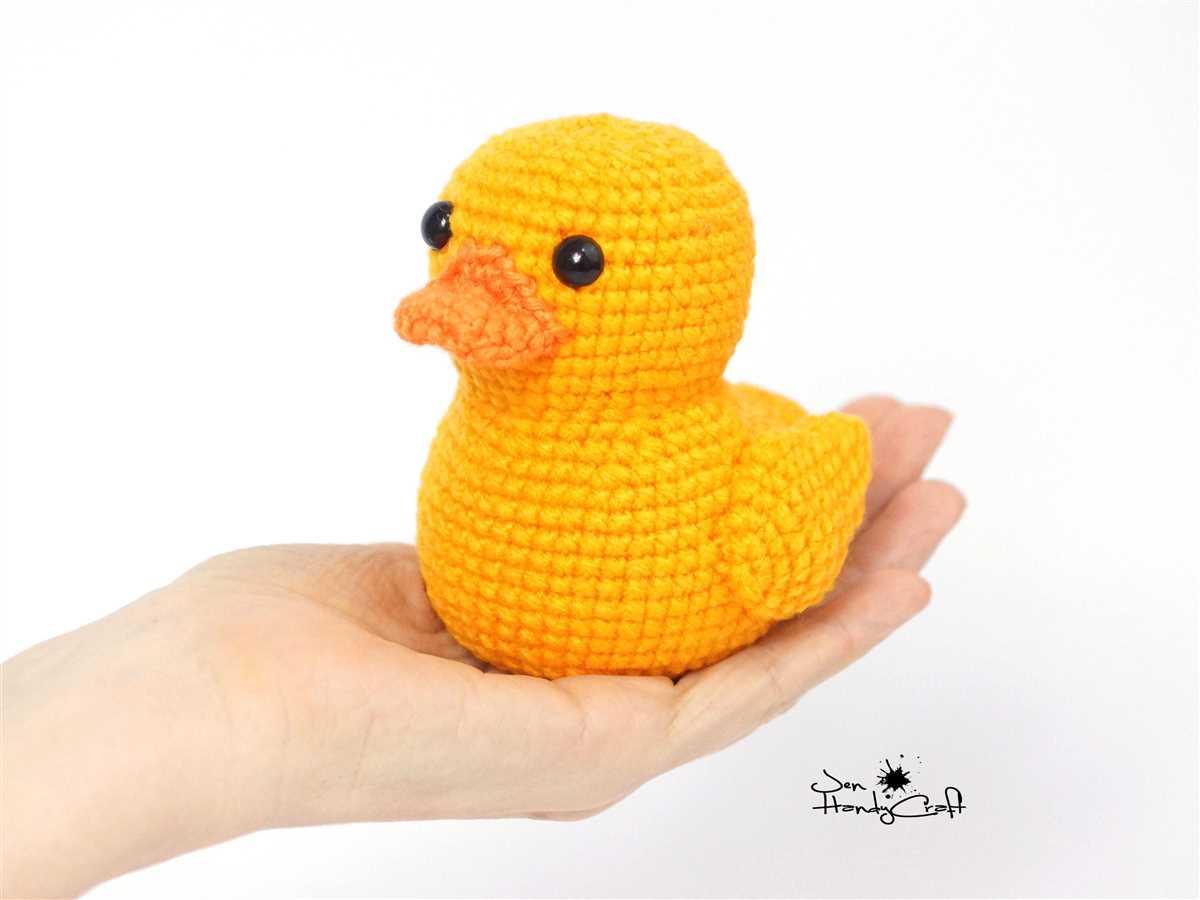 Free large duck knitting pattern