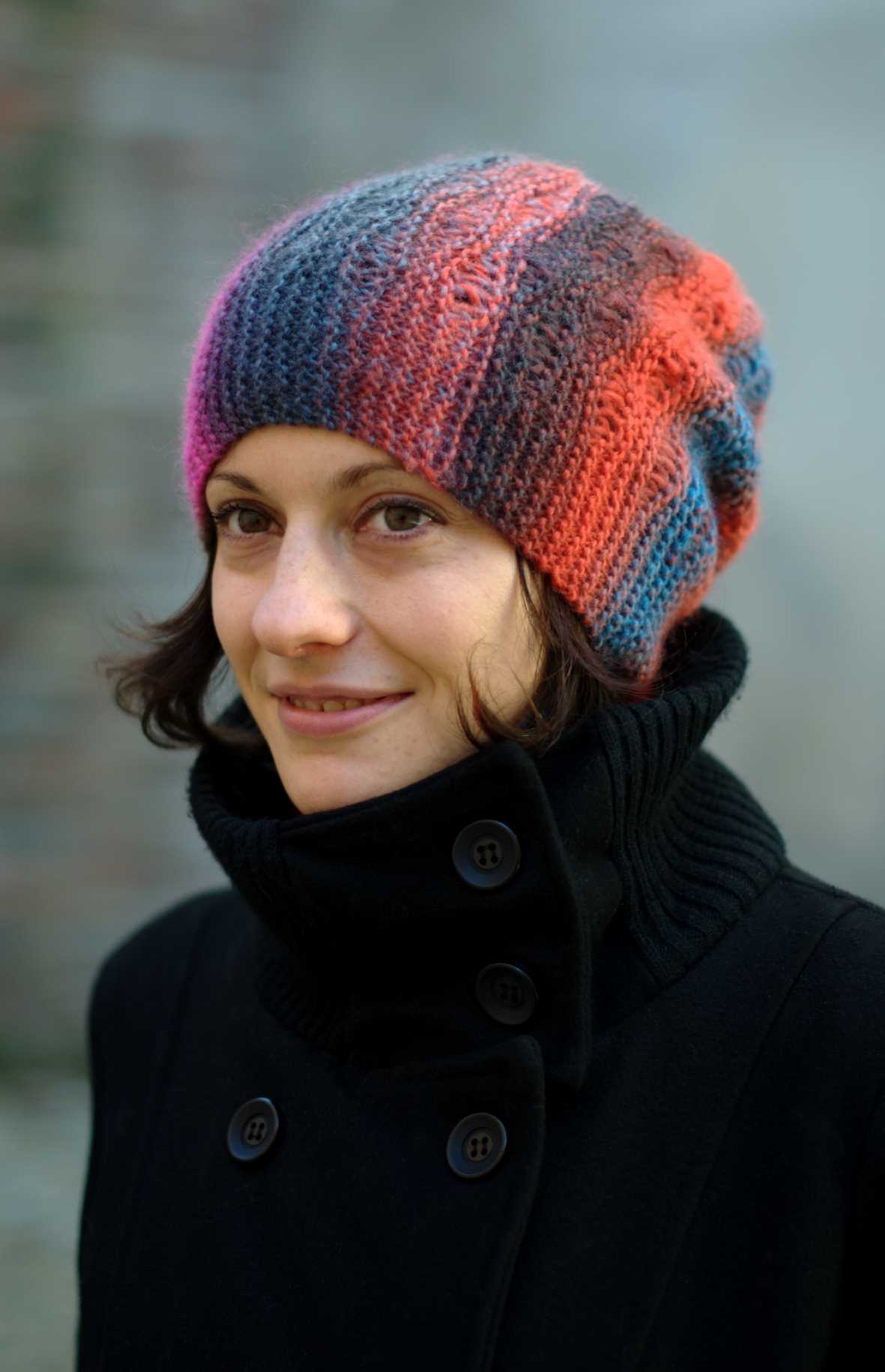 Knitted scarf hat pattern free