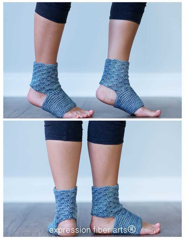 Knitting pattern for yoga socks