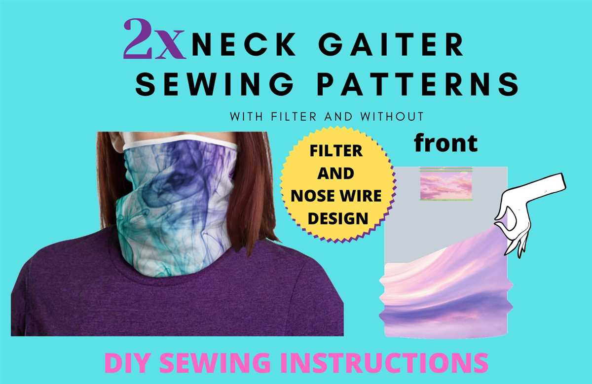 Free neck gaiter knitting pattern