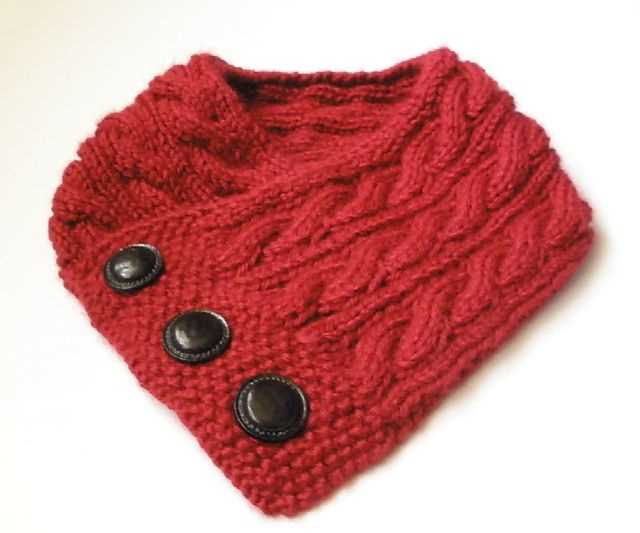 Free neck warmer knit patterns
